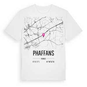 Phaffans karta t-shirt – ekologisk bomull t-shirt från Pinshirt