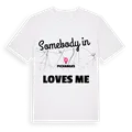 Någon i Pichanges älskar mig t-shirt