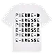 Pierre-de-Bresse ordlek t-shirt
