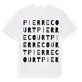 Pierrecourt ordlek t-shirt