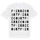 Pierrecourt ordlek t-shirt