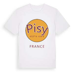Pisy cirkel t-shirt – ekologisk bomull t-shirt från Pinshirt