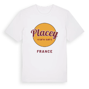 Placey cirkel t-shirt – ekologisk bomull t-shirt från Pinshirt