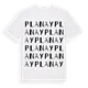 Planay ordlek t-shirt