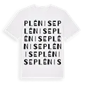 Plénise ordlek t-shirt