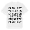 Plénisette ordlek t-shirt
