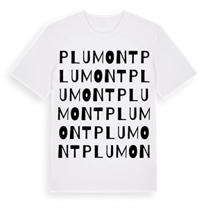 Plumont ordlek t-shirt – ekologisk bomull t-shirt från Pinshirt