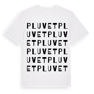 Pluvet ordlek t-shirt – ekologisk bomull t-shirt från Pinshirt