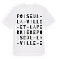 Poiseul-la-Ville-et-Laperrière ordlek t-shirt