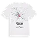 Poligny karta t-shirt