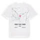 Poncey-sur-l'Ignon karta t-shirt