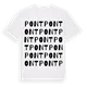 Pont ordlek t-shirt