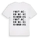 Pont-de-Roide-Vermondans ordlek t-shirt