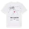 Pont-et-Massène karta t-shirt