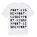 Port-Lesney ordlek t-shirt