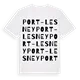 Port-Lesney ordlek t-shirt