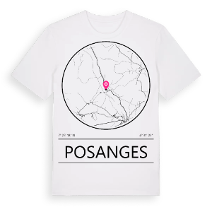 Posanges t-shirt – ekologisk bomull t-shirt från Pinshirt