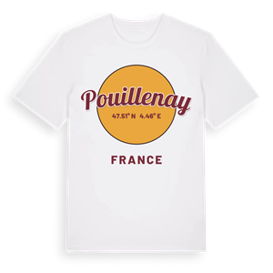 Pouillenay cirkel t-shirt – ekologisk bomull t-shirt från Pinshirt
