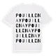 Pouillenay ordlek t-shirt