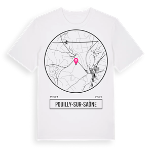 Pouilly-sur-Saône t-shirt – ekologisk bomull t-shirt från Pinshirt