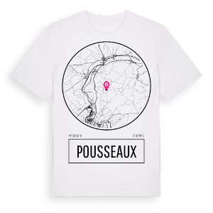 Pousseaux t-shirt – ekologisk bomull t-shirt från Pinshirt