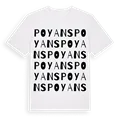Poyans ordlek t-shirt