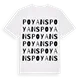 Poyans ordlek t-shirt