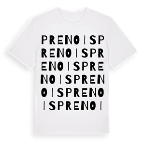 Prenois ordlek t-shirt – ekologisk bomull t-shirt från Pinshirt