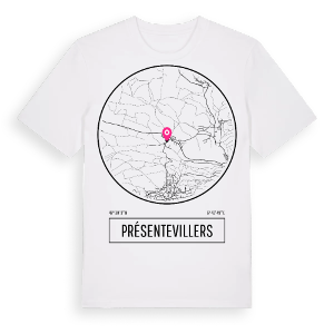 Présentevillers t-shirt – ekologisk bomull t-shirt från Pinshirt