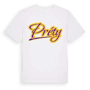 Préty baseball t-shirt – ekologisk bomull t-shirt från Pinshirt