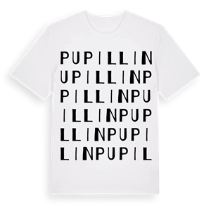 Pupillin ordlek t-shirt – ekologisk bomull t-shirt från Pinshirt