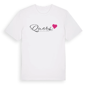 Quers hjärta t-shirt – ekologisk bomull t-shirt från Pinshirt