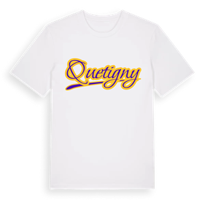 Quetigny baseball t-shirt – ekologisk bomull t-shirt från Pinshirt