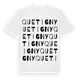 Quetigny ordlek t-shirt