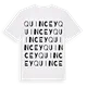 Quincey ordlek t-shirt