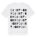 Quintigny ordlek t-shirt