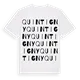 Quintigny ordlek t-shirt