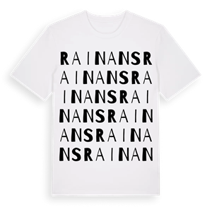 Rainans ordlek t-shirt – ekologisk bomull t-shirt från Pinshirt
