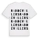 Randevillers ordlek t-shirt