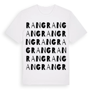 Rang ordlek t-shirt – ekologisk bomull t-shirt från Pinshirt