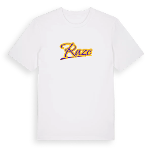 Raze baseball t-shirt – ekologisk bomull t-shirt från Pinshirt