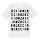 Recanoz ordlek t-shirt