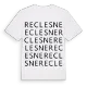 Reclesne ordlek t-shirt