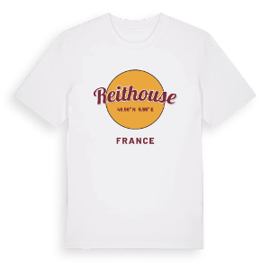 Reithouse cirkel t-shirt – ekologisk bomull t-shirt från Pinshirt