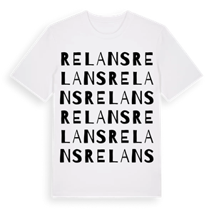 Relans ordlek t-shirt – ekologisk bomull t-shirt från Pinshirt