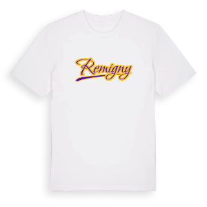 Remigny baseball t-shirt – ekologisk bomull t-shirt från Pinshirt