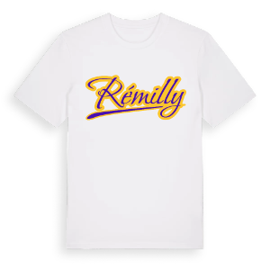 Rémilly baseball t-shirt – ekologisk bomull t-shirt från Pinshirt