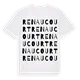 Renaucourt ordlek t-shirt