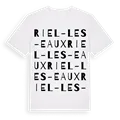 Riel-les-Eaux ordlek t-shirt