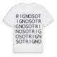 Rignosot ordlek t-shirt